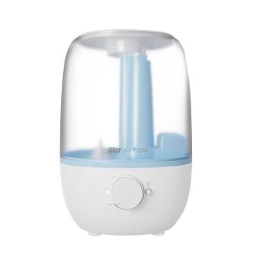 Imagem de Umidificador de Ar Ultrassônico Air Flow U2 WAP 2 e 3L com Aromaterapia e Luz LED Azul e Branco Bivolt