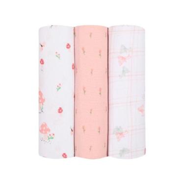 Imagem de Cueiro flanelado papi baby estampado 4106185 papi - PAPI TEXTIL