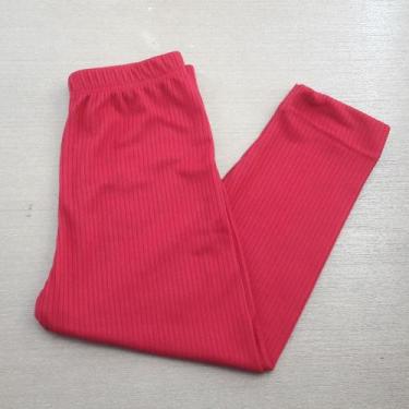 Imagem de Legging Infantil Feminina Cor:VermelhoTamanho:5-6 anos - KSL Kids, Ver