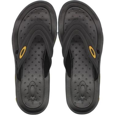 Imagem de Chinelo De Dedo Resistente Oakley Titan Masculino, Preto, 41