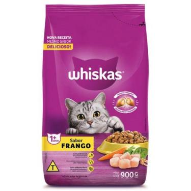 Imagem de Ração Gatos Whiskas Frango 900gr - MASTER FOODS