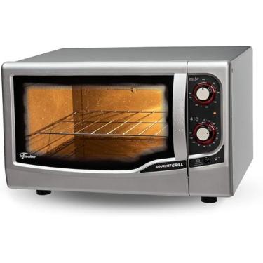 Imagem de Forno Elétrico de Bancada 127v Gourmet Grill 44l Prata Fischer, 110V