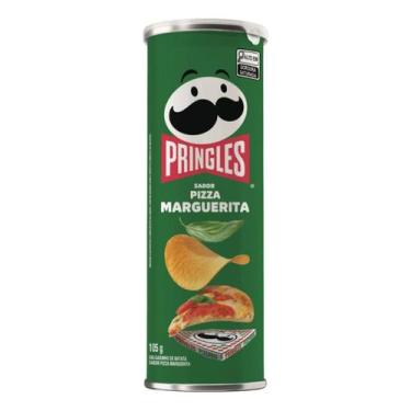 Imagem de Batata Pringles Tubo 105g C/ 6 Unidades - Sabores, Pizza Marguerita