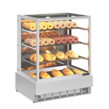 Imagem de Vitrine Neutra Mgen100 Exposição em Ambiente LED Branco Gelopar