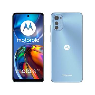 Imagem de Moto E32 Dual SIM 64 GB azul 4 GB RAM - MOTOROLA, 64GB, Azul