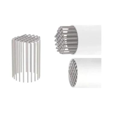 Imagem de Protetor De Calha De Telhado Em Aço Inoxidável Com Tela Anti-Obstrução