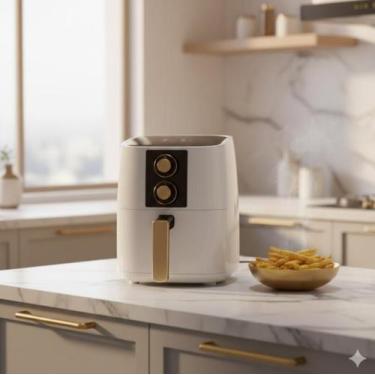 Imagem de Air Fryer Fritadeira Elétrica 127V Sem Óleo air Fryer 5L - Homeland, B