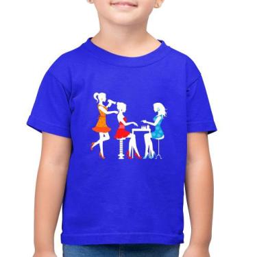 Imagem de Camiseta Algodão Infantil Salão de Beleza Cabeleireira e Manicure - Fo