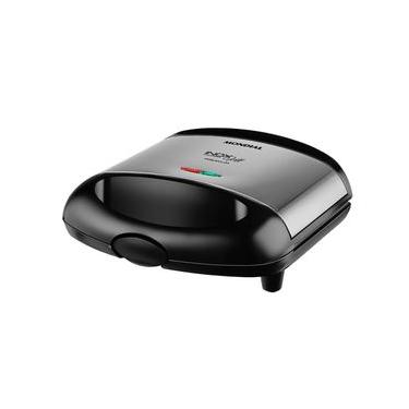 Imagem de Grill e Sanduicheira Premium Mondial Preto e Inox 800W S-07
