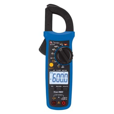 Imagem de Alicate Amperímetro Digital ET-3155 com True RMS e Detecção NCV Plástico Minipa 6.35CM