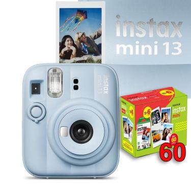 Imagem de Câmera Instax Mini 13 + Filme 60 poses Kit Exclusivo, Azul