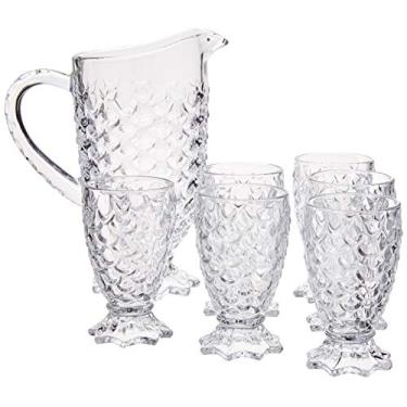 Imagem de Maurícia Jg Jarra/copos 1, 3l/220ml Vidro Transp 7pcs Cl Gs Internacional Único