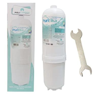 Imagem de Refil Filtro Agua Purifika Compatível Purificador Soft Everest Lacrado + Kit Troca