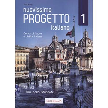 Imagem de Nuovissimo Progetto Italiano 1 - Libro Dello Studente Con Dvd Video: Libro dello studente + DVD + i-d-e-e code: Vol. 1
