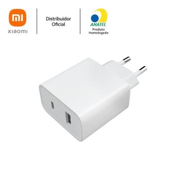 Imagem de Carregador Ultra Rápido Xiaomi De 33W Com Dupla Saída
