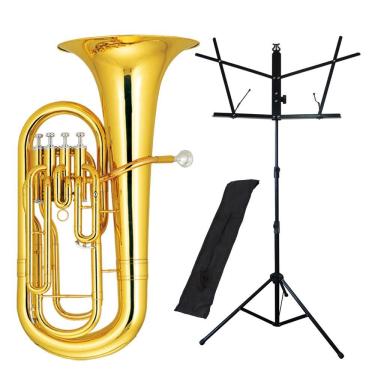 Imagem de Kit Bombardino 4 Pistos EP240 New York + Estante de Partitura S1