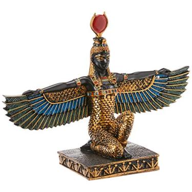 Imagem de Design Toscano Estátua da Deusa da Beleza de Ísis, 23 cm, colorida