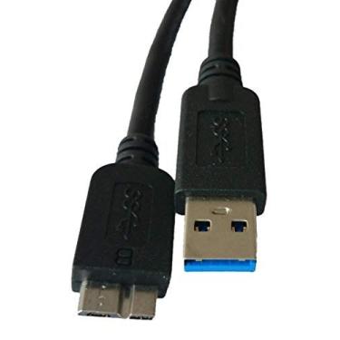 Imagem de (Pacote com 2) Cabo Micro USB 3.0 de 1,8 m para Disco Rígido Externo Seagate Backup Plus Desktop 1TB 2TB 3TB 4TB Modelos STCA4000100 STCA3000101 STCA2000100 STCA100.