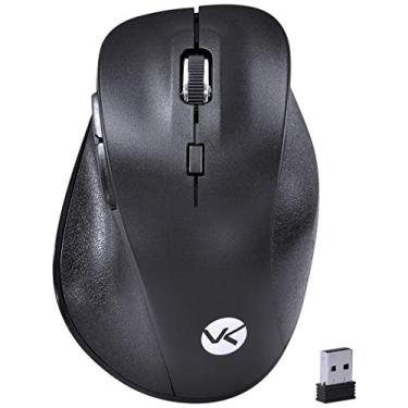 Imagem de MOUSE SEM FIO WIRELESS 2.4 GHZ SILENCIOSO SILENT ERGO 1600 DPI PRETO USB - SM300 - VINIK