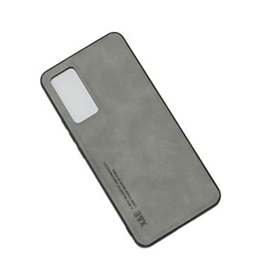 Imagem de Kepuch Silklike Capa para Vivo X60 - Case Placa de Metal Embutida para Vivo X60 - Cinza