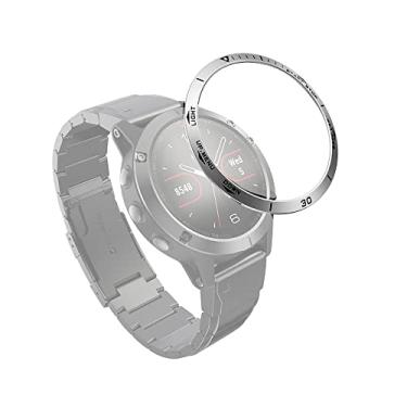 Imagem de Moldura Aro Bisel compativel com Relogio Fenix 5 e Fenix 5 Plus - Marca LTIMPORTS (Prata)
