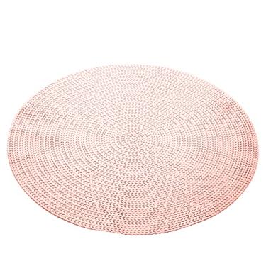 Imagem de LYOR - Lugar Americano de Plástico Fresno Metalizado Rosé 38cm