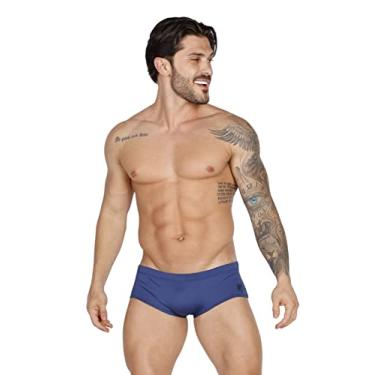 Imagem de Sunga Sungão Marinho Silk Gel Símbolo Garda Uomo