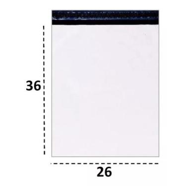 Imagem de Envelope Plástico Com Lacre De Segurança 26X36 Cm -250 Unidades - Emba