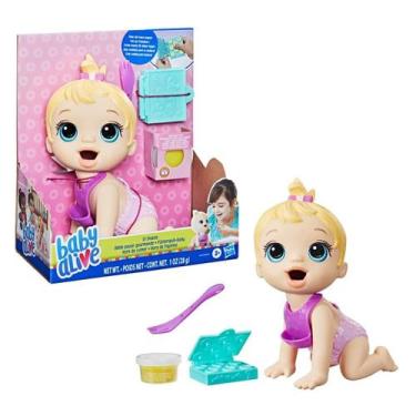 Imagem de Baby Alive Boneca Bebê Hora Da Papinha Loira F2617- Hasbro