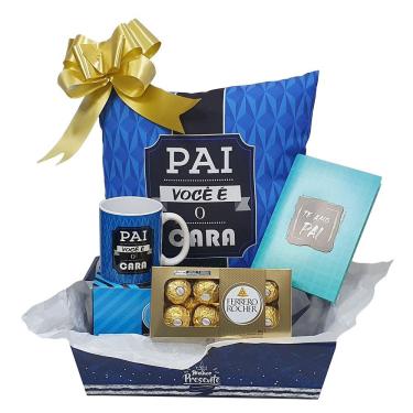 Imagem de Presente Para Pai Almofada Caneca Chocolate Kit Para Papai