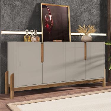 Imagem de Buffet 04 Portas Lizz 170 cm Off White Cedro Casa D