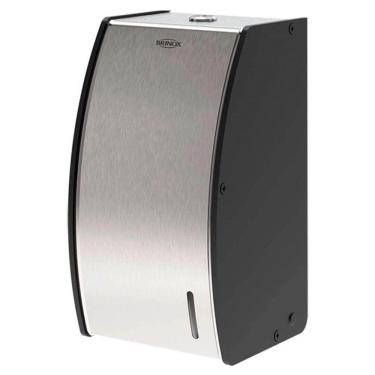 Imagem de Suporte para Papel Higiênico Interfolhado Decorline em Aço Inox Brinox