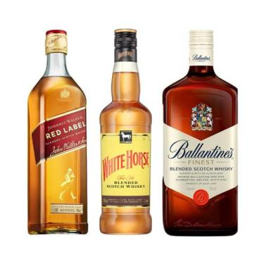 Imagem de Whisky Escocês 1L + Red Label 1 L + White Horse 1 L