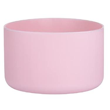 Imagem de DBIW Bota de silicone para garrafa de água Hydroflask 12 16 18 20 21 680 g, protetor de botas inferiores para Stanley Cup Quencher, acessórios antiderrapantes, capa protetora de copo, rosa claro
