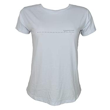 Imagem de Camiseta Bio Feminina Básica Microfibra UV50+ - Lupo Sport (BR, Alfa, P, Regular, Branco)