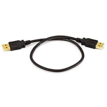 Imagem de Monoprice Cabo USB 2.0 – 3,5 m – Branco | USB tipo A macho para USB tipo A, 28/24 AWG, banhado a ouro, 480 Mbps