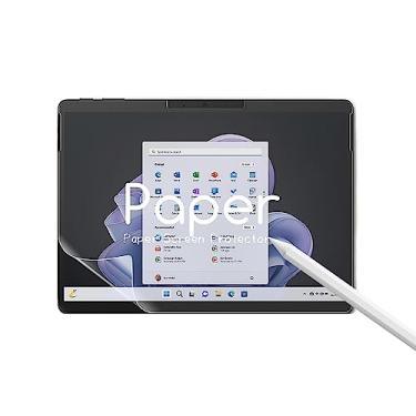 Imagem de KEANBOLL Pacote com 2 protetores de tela de papel para Microsoft Surface Pro 11 e Surface Pro 10 e Surface Pro 9 (33.0 cm) antirreflexo fosco e escrita como em papel e compatível com Surface Pen