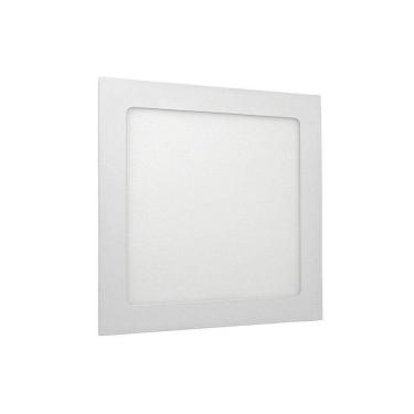 Imagem de Plafon Painel Led Embutir Quadrado 30w 40x40cm Bivolt 3000K Luz Quente Decoração