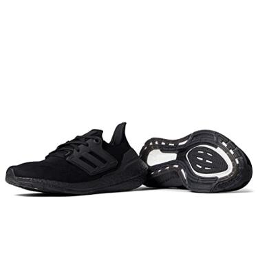 Imagem de adidas Tênis de corrida masculino Ultraboost 22, preto/preto, 10,5, Preto/Preto/Preto, 10.5
