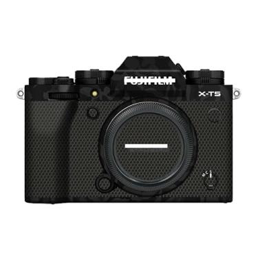 Imagem de Mebont Adesivo de capa de câmera antiarranhões para Fujifilm X-T5 Película protetora de corpo de câmera digital sem espelho, antidesgaste, para-sol, decoração protetora da pele e resistência ao