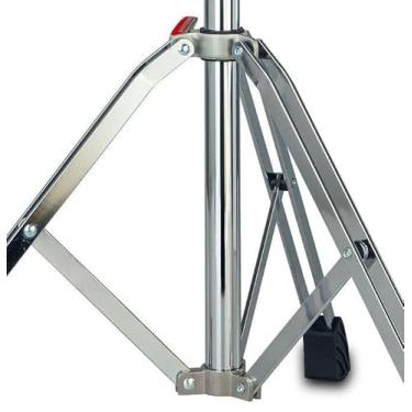 Imagem de Estante Reta Odery Equalizer C-803eq com 2 Estágios, Junção em Aço Escovado e Pernas Largas