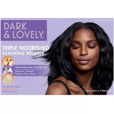 Imagem de Kit de Relaxamento Guanidina Darkend Lovely Regular - SoftSheen - Abacate - Natural - Crespo