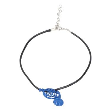Imagem de Colar de Trompa Francesa BTSEURY, Colar Azul, Resistente à Oxidação, Feito à Mão, Em Miniatura, Ajustável, Joias de Instrumento Musical para Amantes de Música Presentes