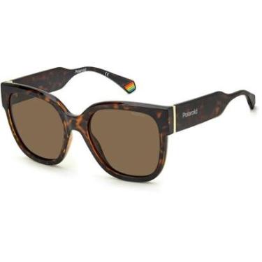 Imagem de Óculos de Sol Polaroid 6167 S 086 55SP Marrom Feminino - Marrom - Feminino - Único-Feminino