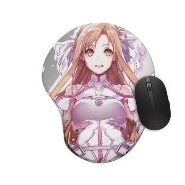 Imagem de Mouse pad Ergonômico Kirito Asuna MOD 2 - Starnerd