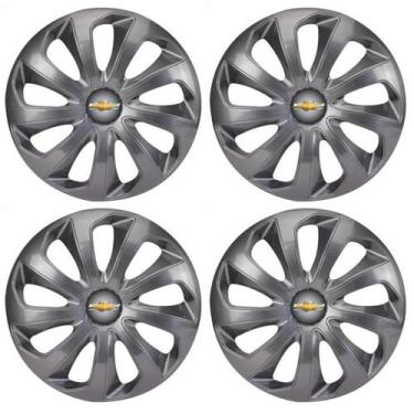 Imagem de Jogo Calota Velox Gft Aro 13 Para Corsa 2005 2006 2007 - Elitte Motors
