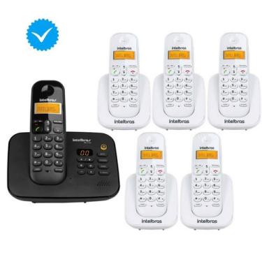Imagem de Secretária eletrônica 5 Ramal Branco Intelbras Combo oficial
