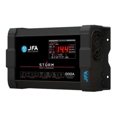Imagem de Jfa Fonte 120a Automotiva Slim Bivolt Voltímetro Digital Som