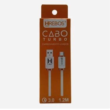 Imagem de Cabo Type-C HS-124 1.2M Hrebos