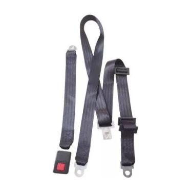 Imagem de Cinto De Segurança Xcar 3 Pontas Simples Ônibus Van Caminhão - X-CAR